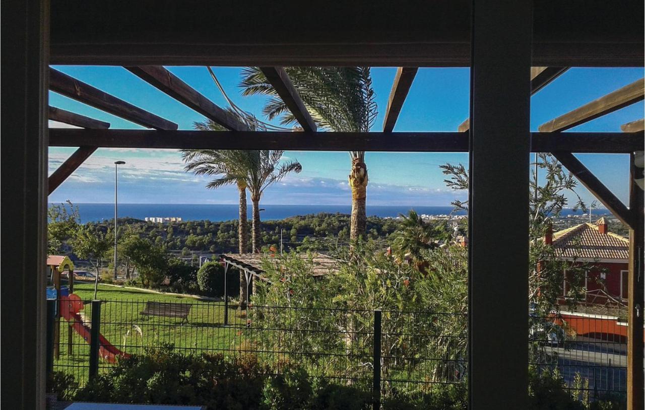 Awesome Home In Finestrat With House Sea View Bagian luar foto