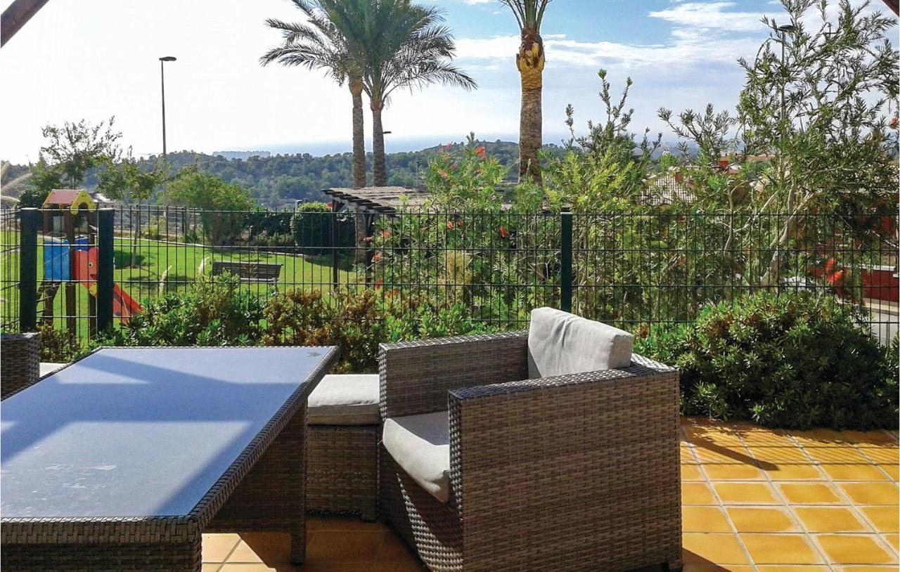 Awesome Home In Finestrat With House Sea View Bagian luar foto